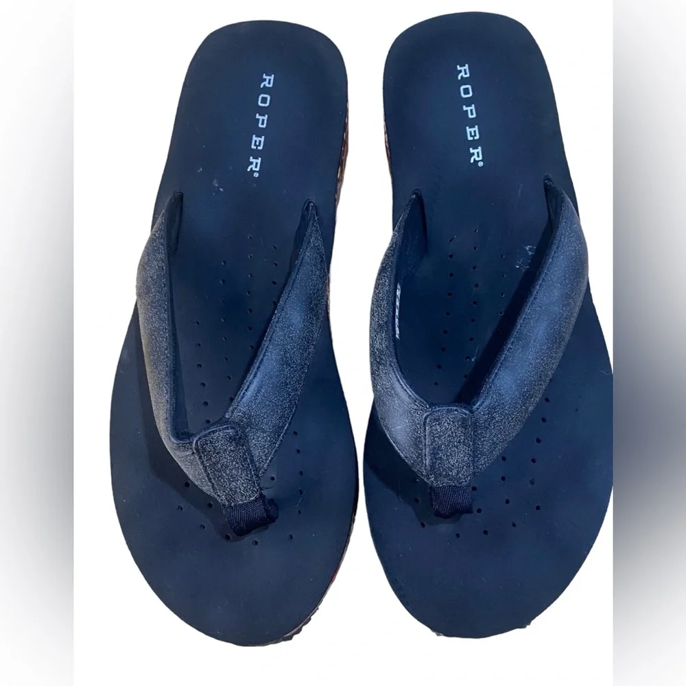 Roper Wave Low Wedge Sandals